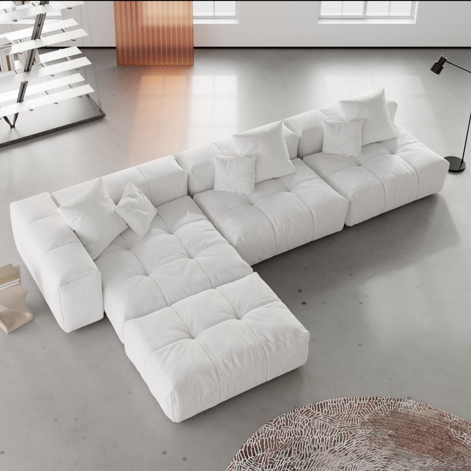 Helsinki Style L Shape Sofa