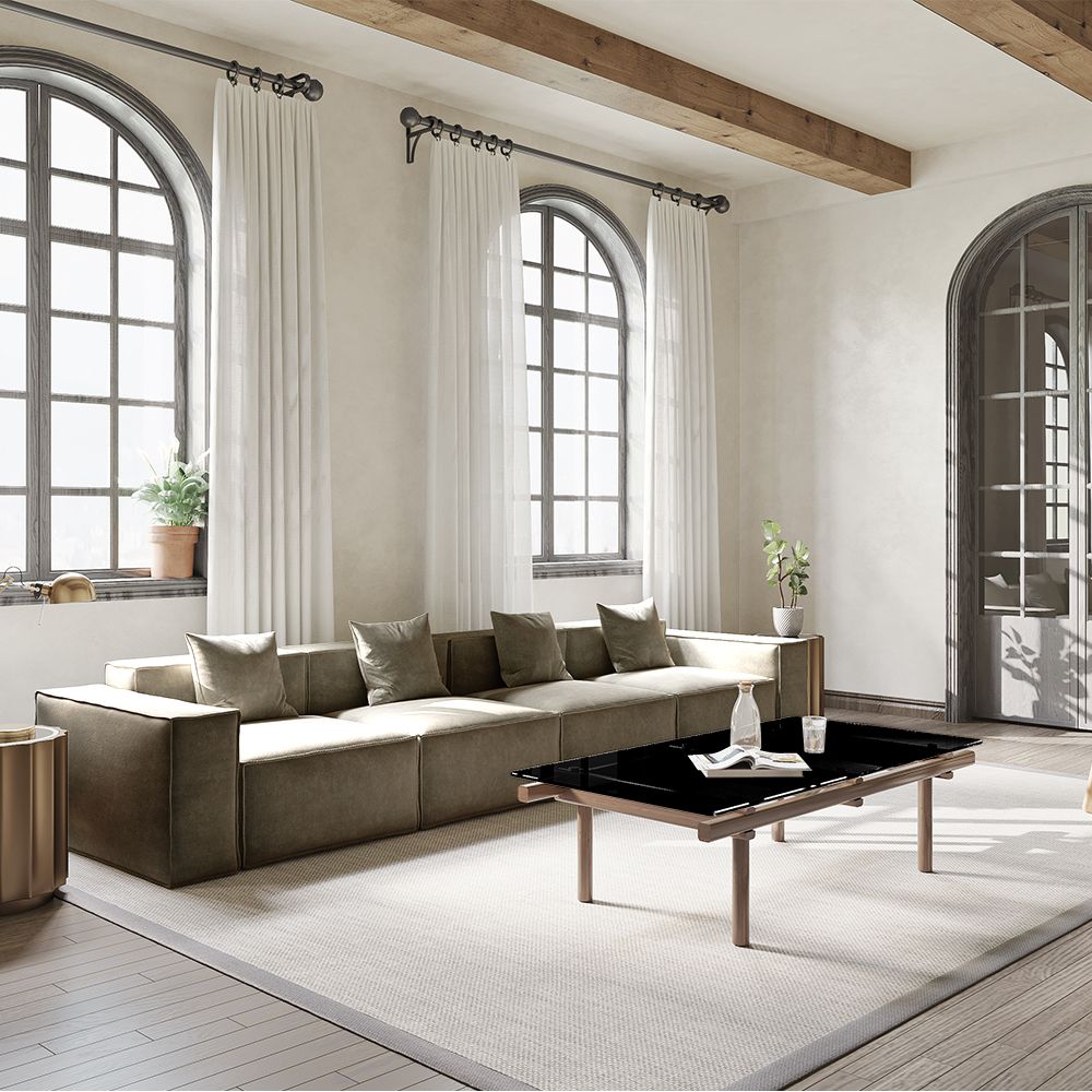 Modern Lisbon 4 Seater Sofa