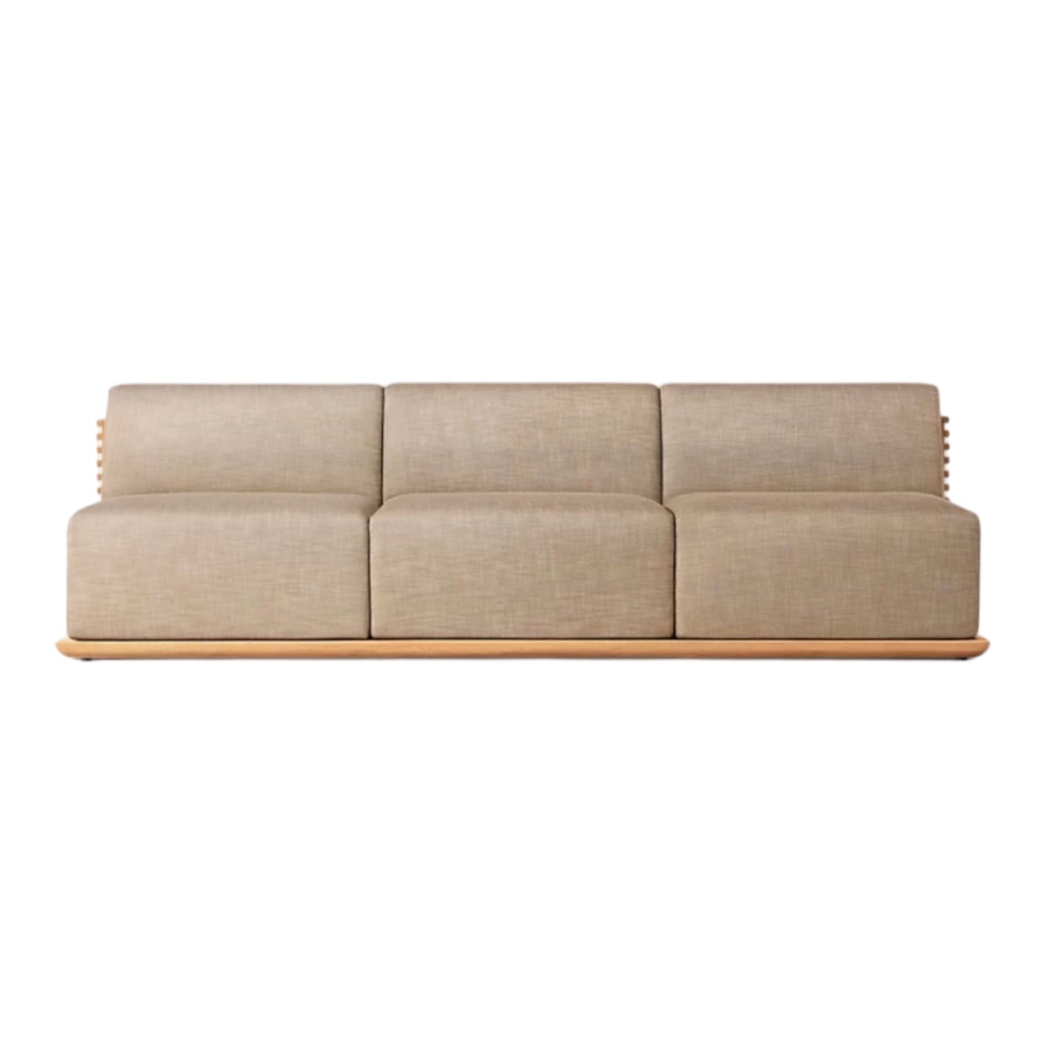 Woven Teak “Puerto” Outdoor Sofa
