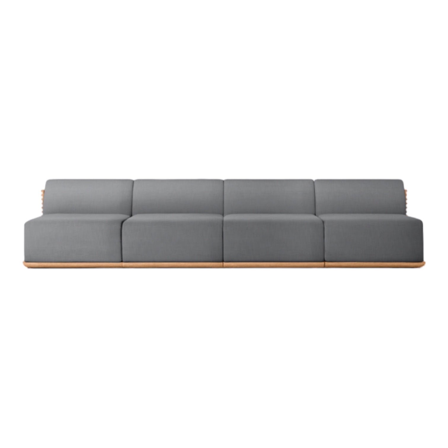 Woven Teak “Puerto” Outdoor Sofa