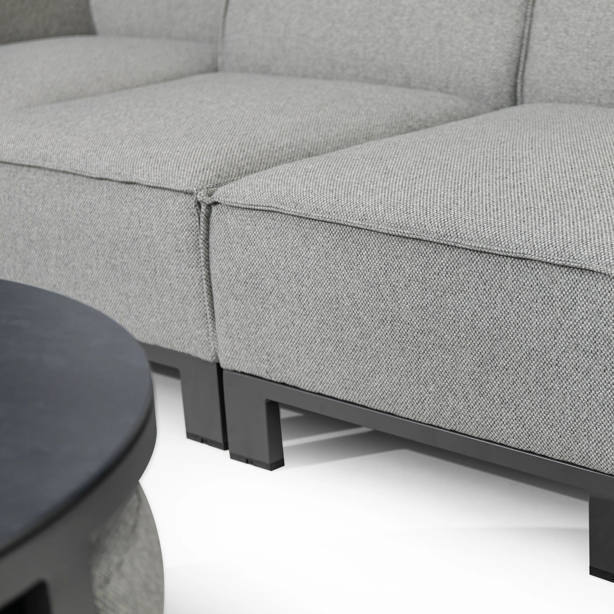 Lyon Aluminium Medium Corner Sofa Set