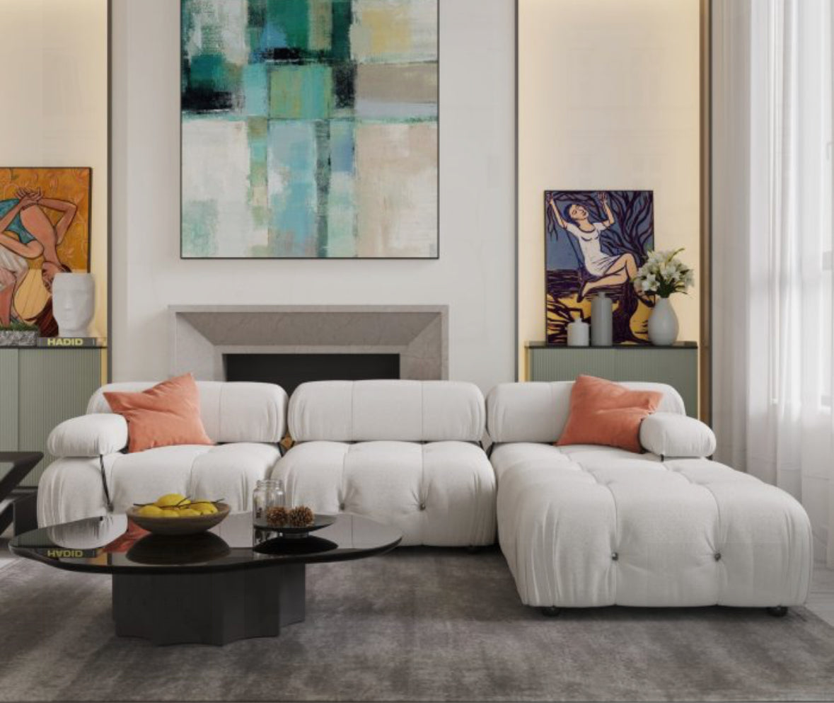 Luxury Malaga L Shape Sofa