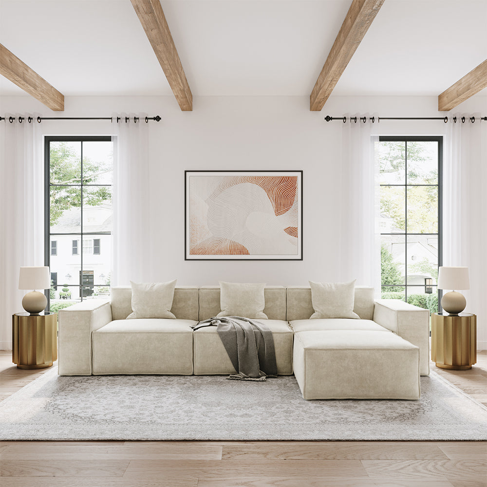 Modern Lisbon 3 Seater Sofa