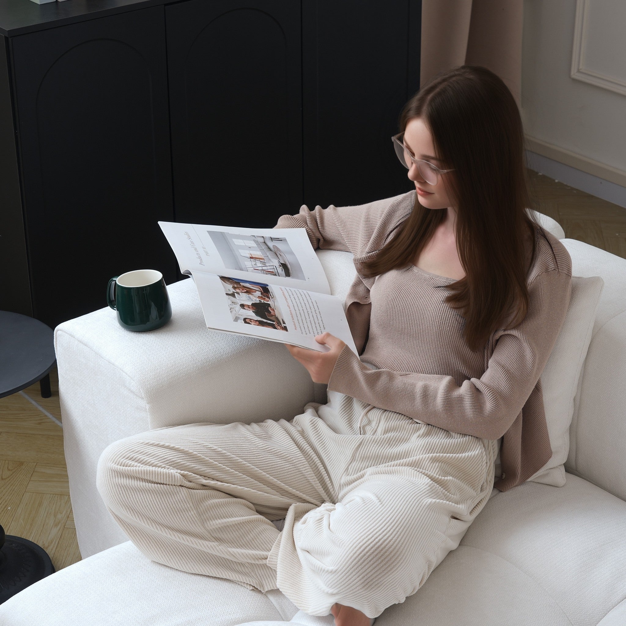 Helsinki Style L Shape Sofa