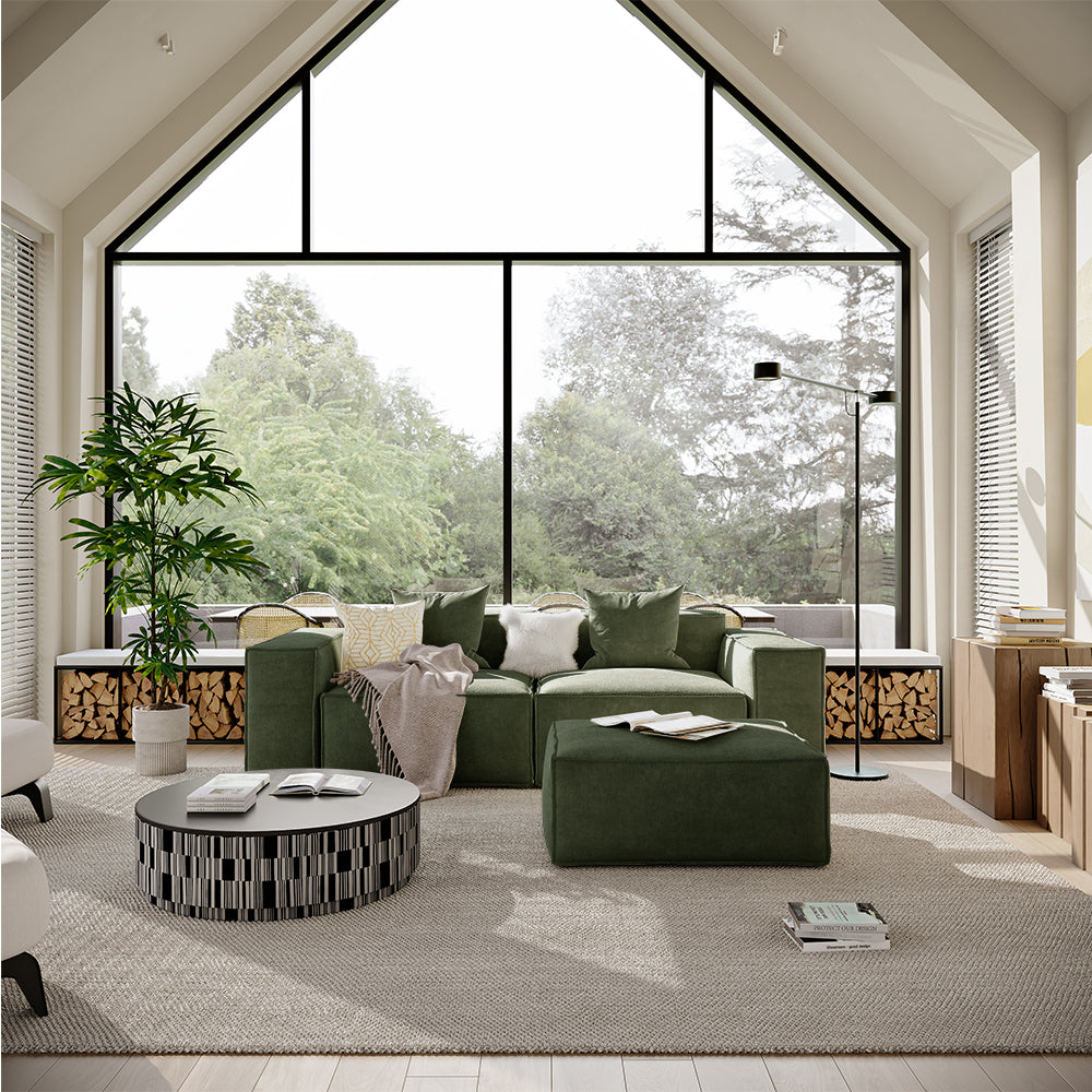 Modern Lisbon 2 Seater Sofa