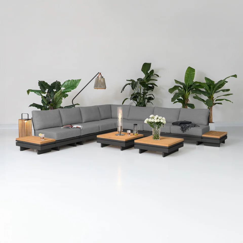 Sonoma Aluminium Deluxe Corner Sofa Set