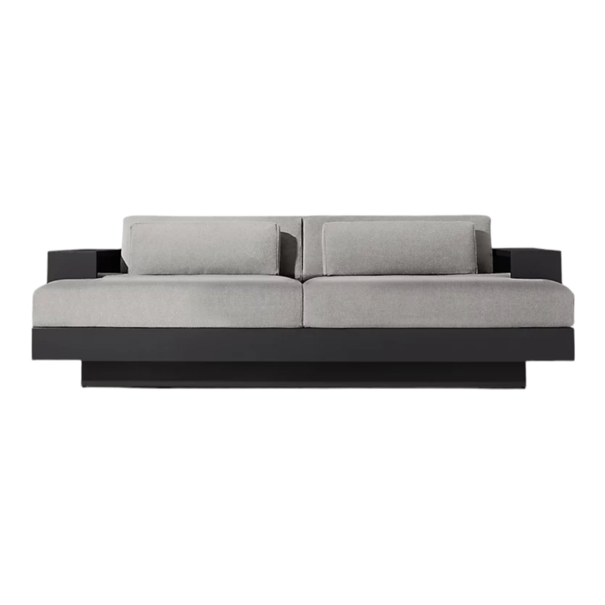 Grey Modern Aluminium “La Cala” Outdoor Sofa