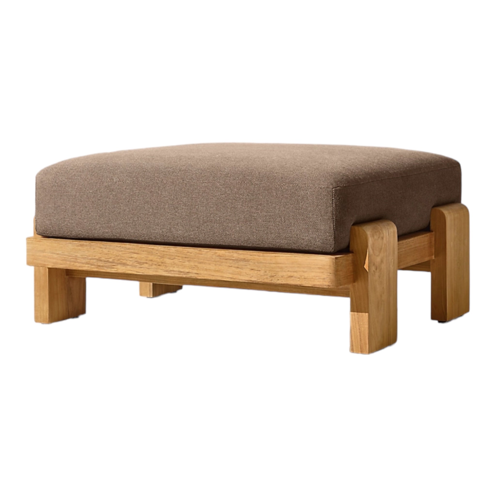 Premium Teak “Madeira” Outdoor Foot Stool