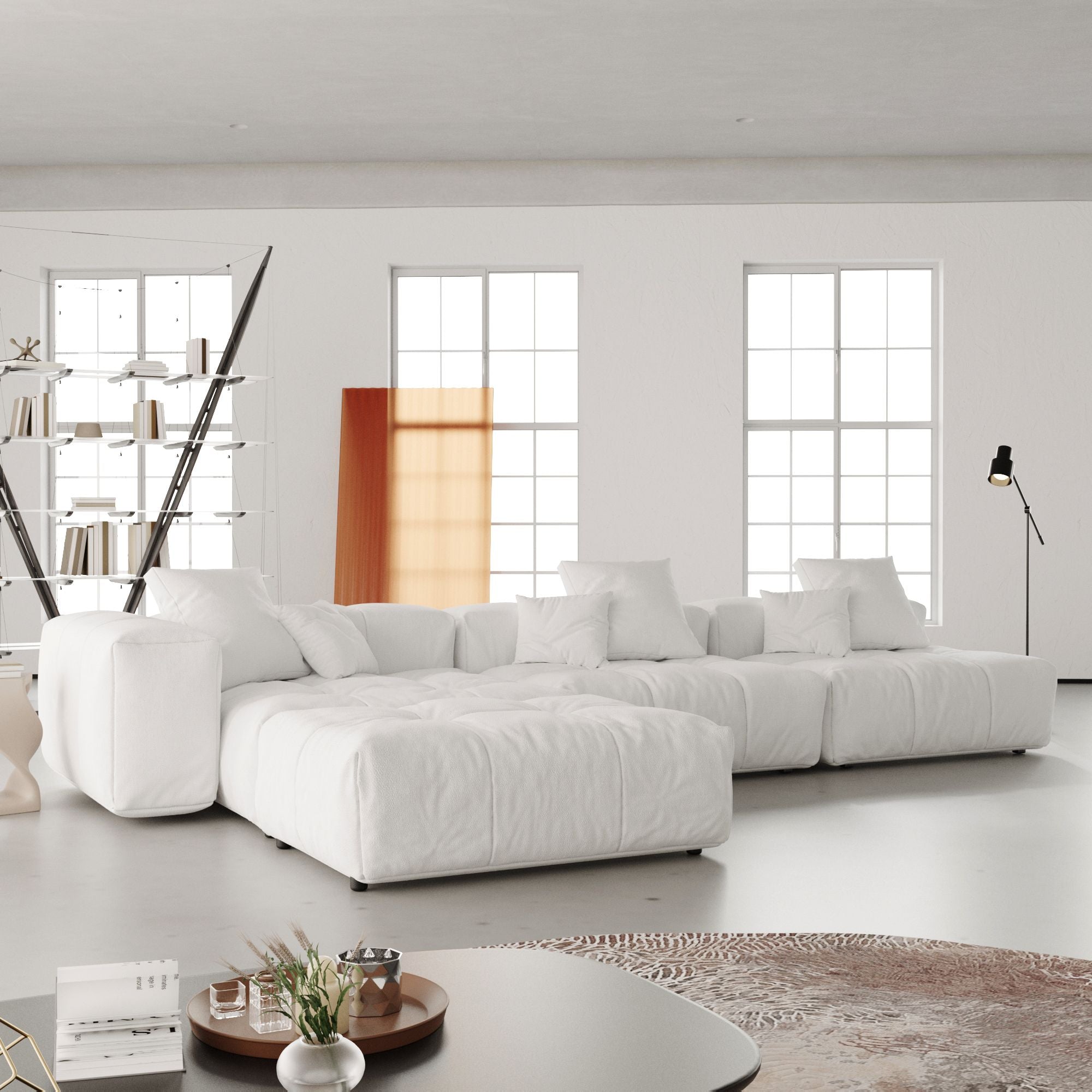 Helsinki Style L Shape Sofa