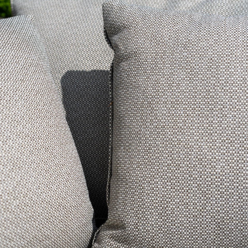 Como Aluminium Rope 2x 3 Seater Sofa Set