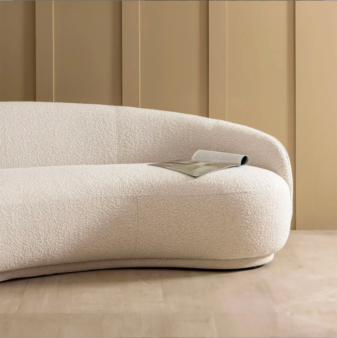 Iquitos Modern Curved Sofa