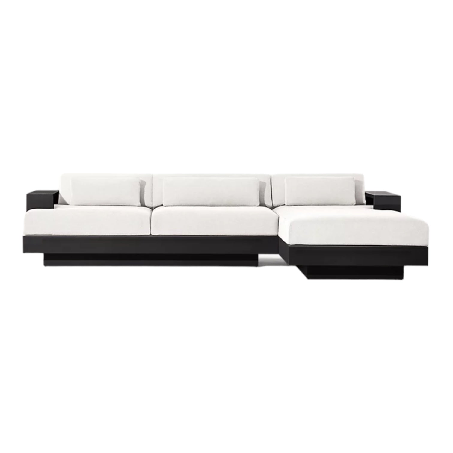 Modern Aluminium “La Cala” Outdoor Sofa With Daybed