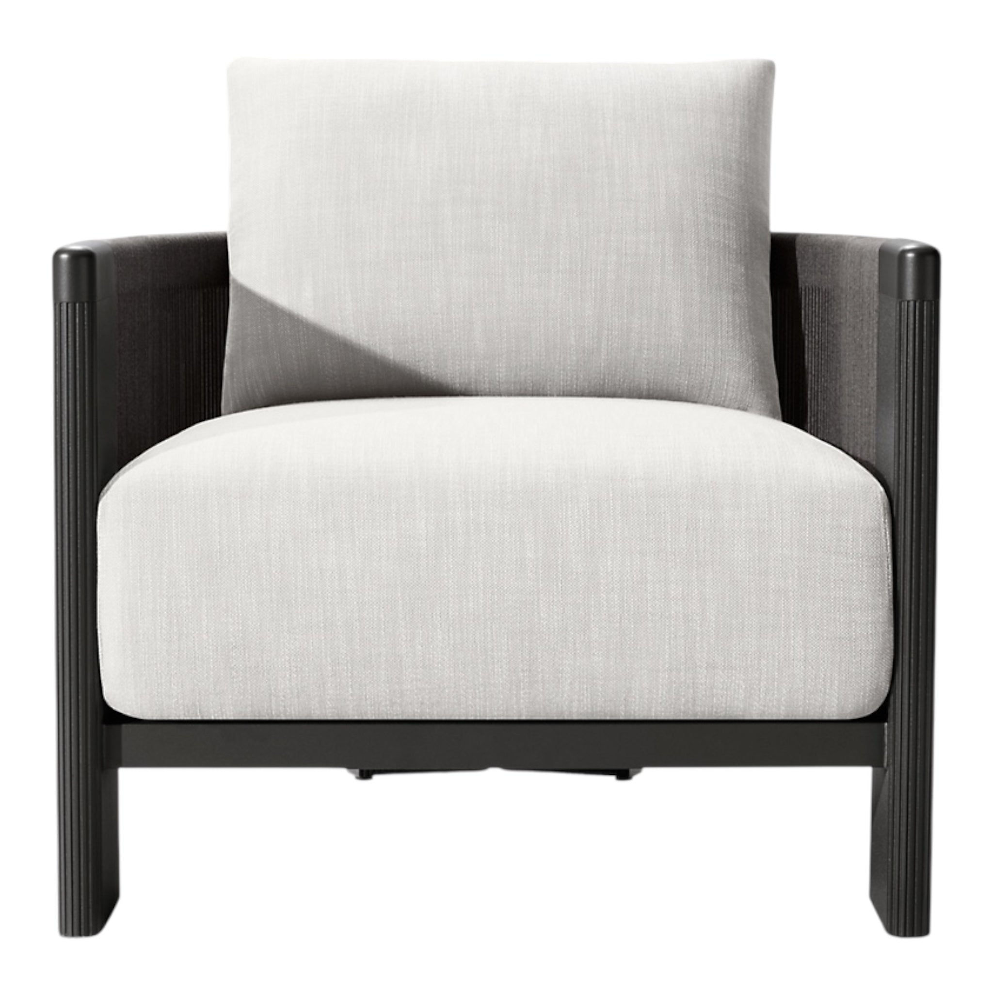 Black Aluminium “Vienna” Outdoor Chair