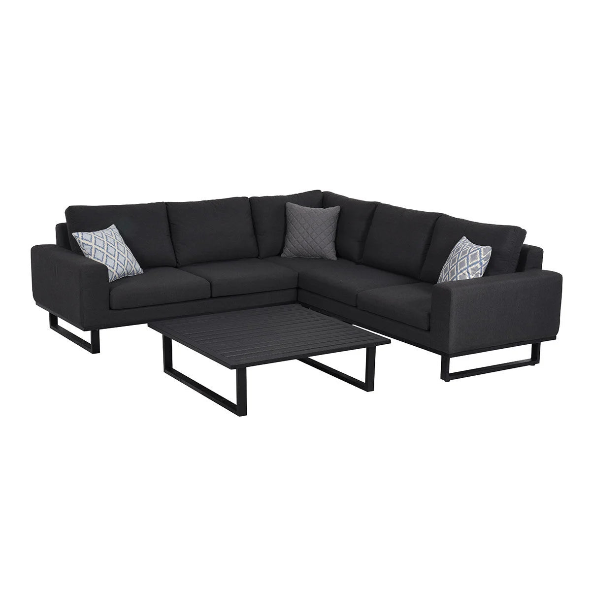 Naxos Outdoor Fabric Corner Sofa Set