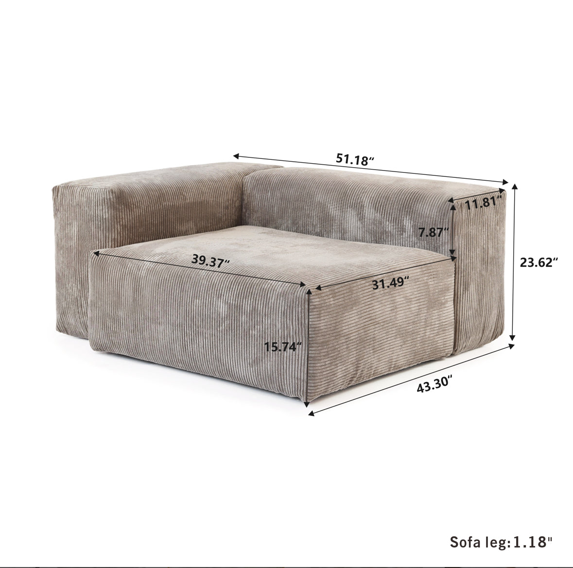 Phuket 3 Seater Sofa
