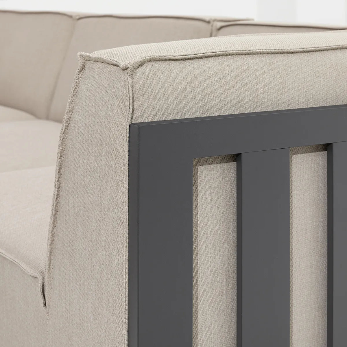 Lyon Aluminium Medium Corner Sofa Set