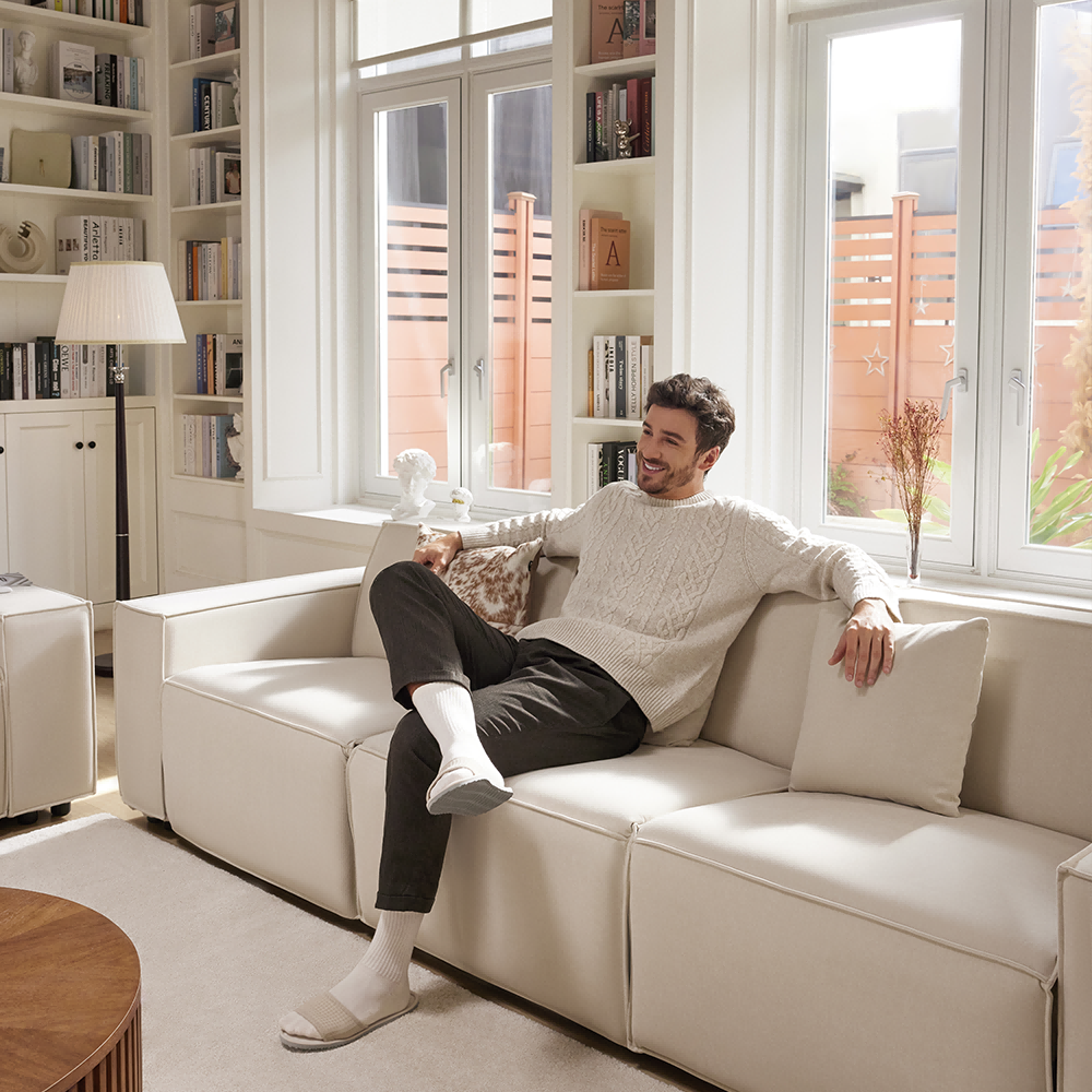Modern Lisbon 3 Seater Sofa