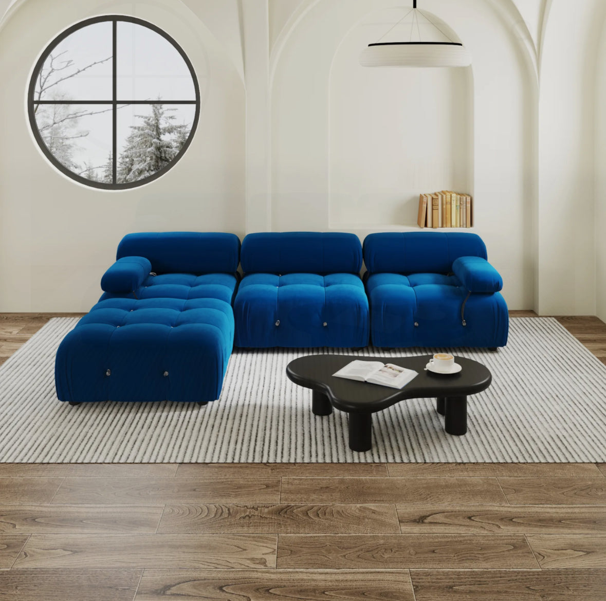 Luxury Malaga L Shape Sofa
