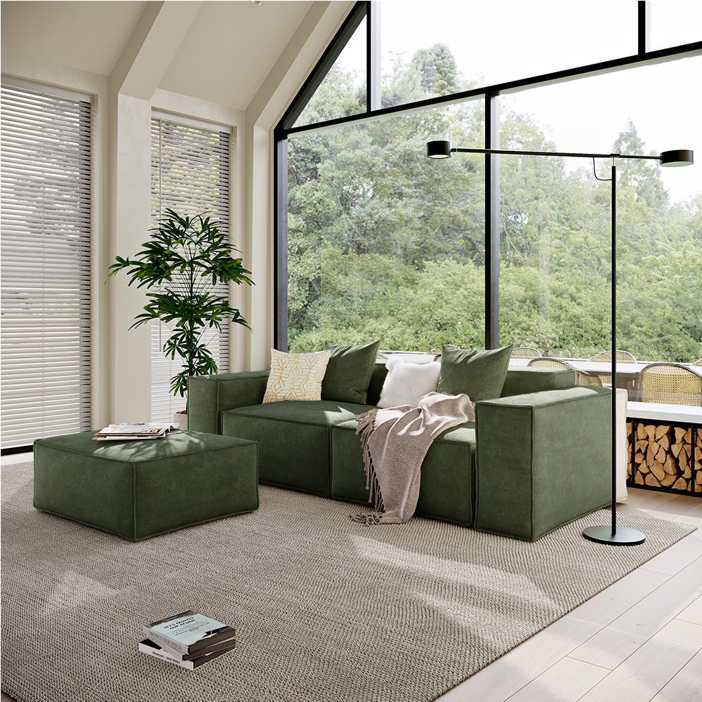 Modern Lisbon 2 Seater Sofa