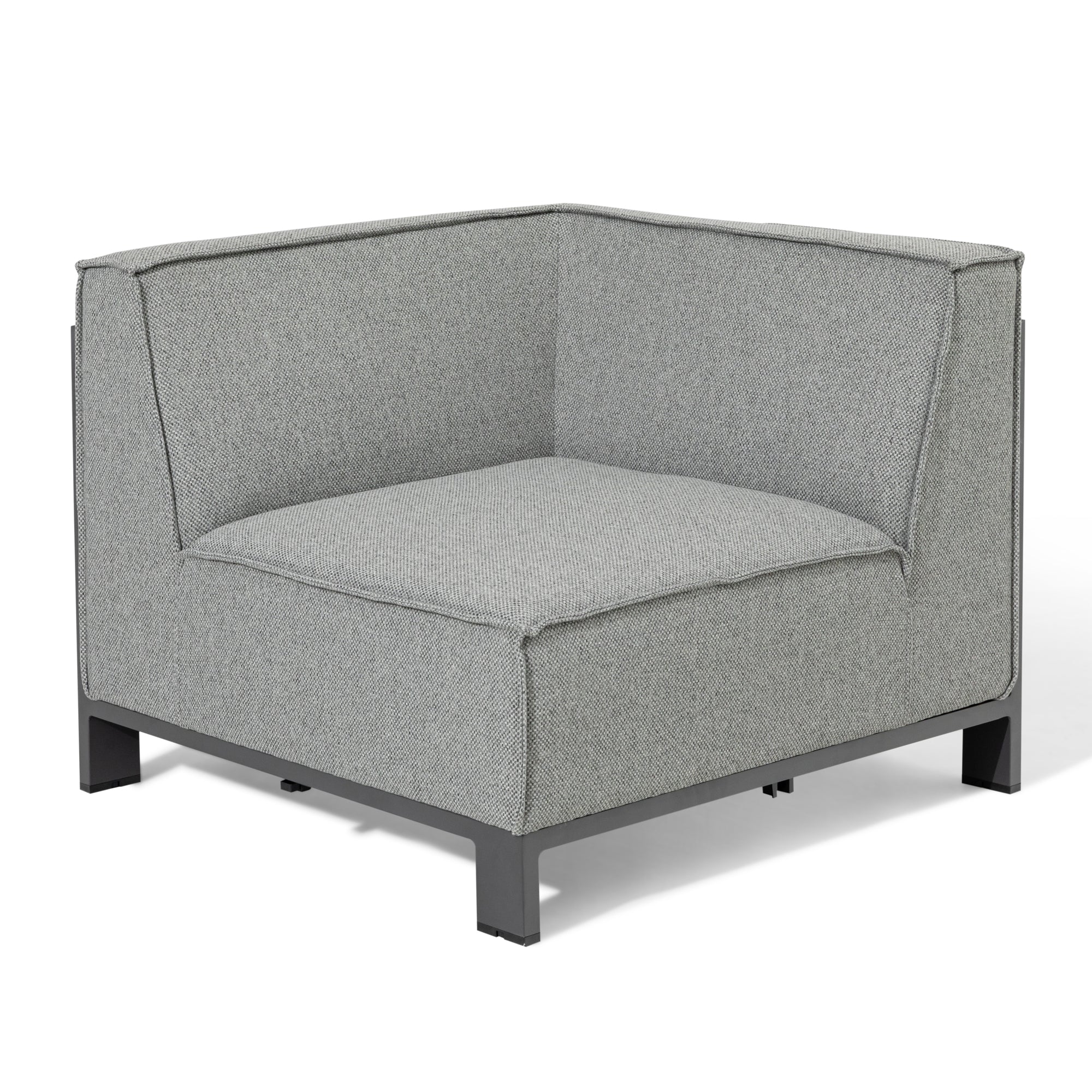 Lyon Aluminium Medium Corner Sofa Set