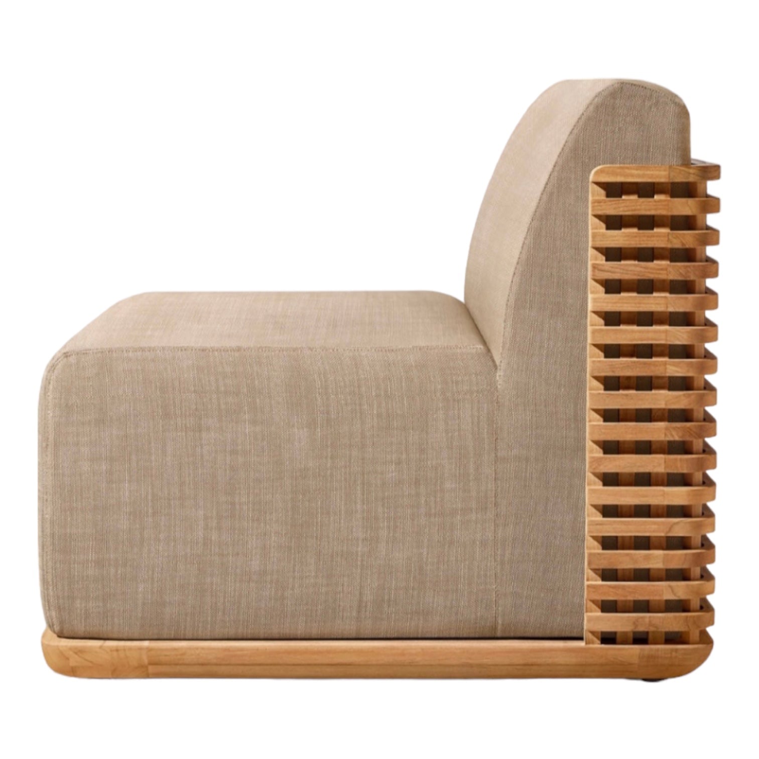 Woven Teak “Puerto” Outdoor Chair