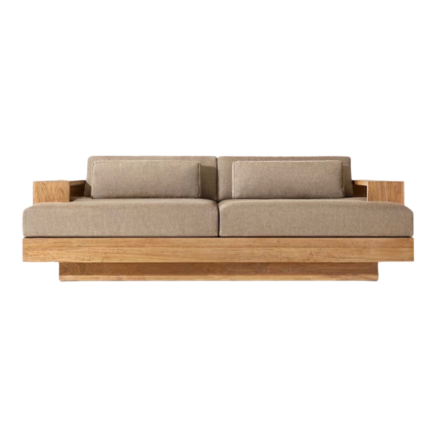 Modern Teak “La Cala” Outdoor Sofa