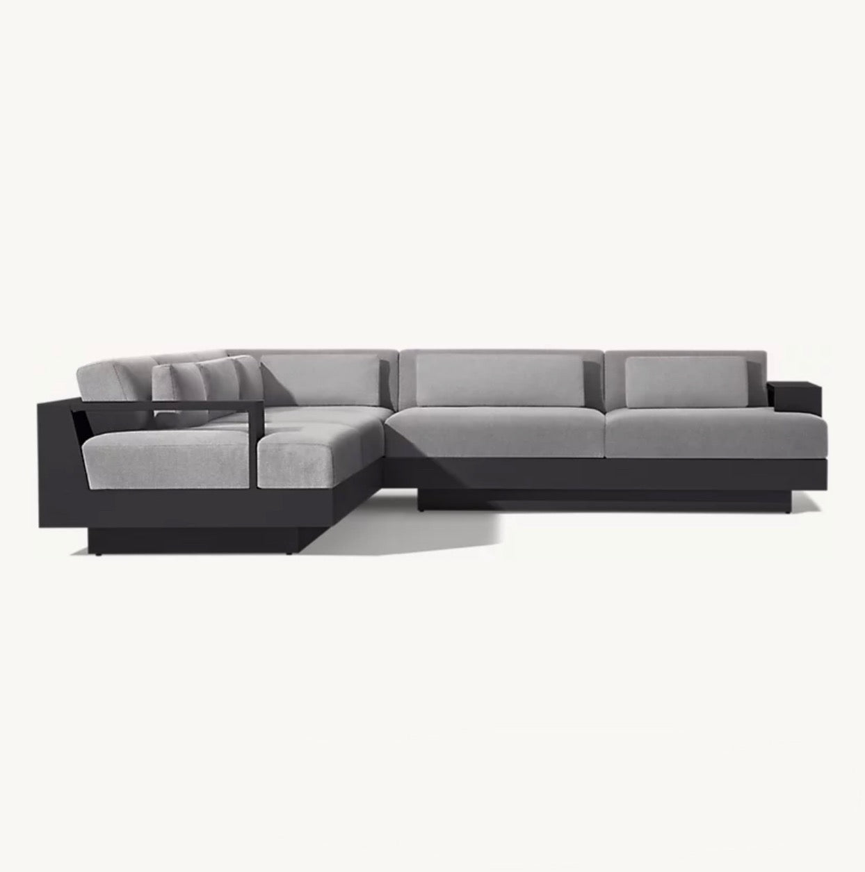 Modern Aluminium “La Cala” Outdoor Corner Sofa