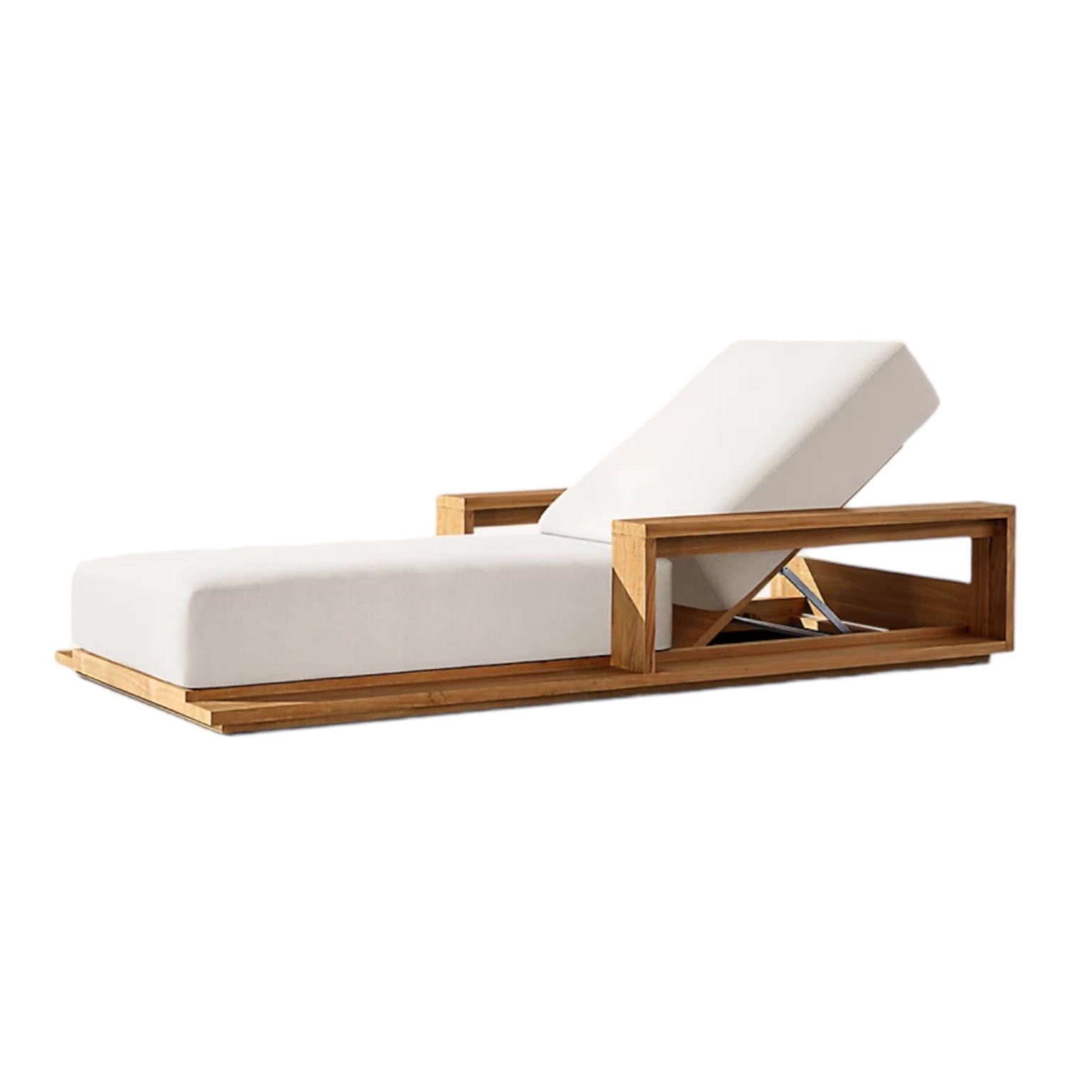 Luxury Teak “Oslo” Outdoor Lounge Chair