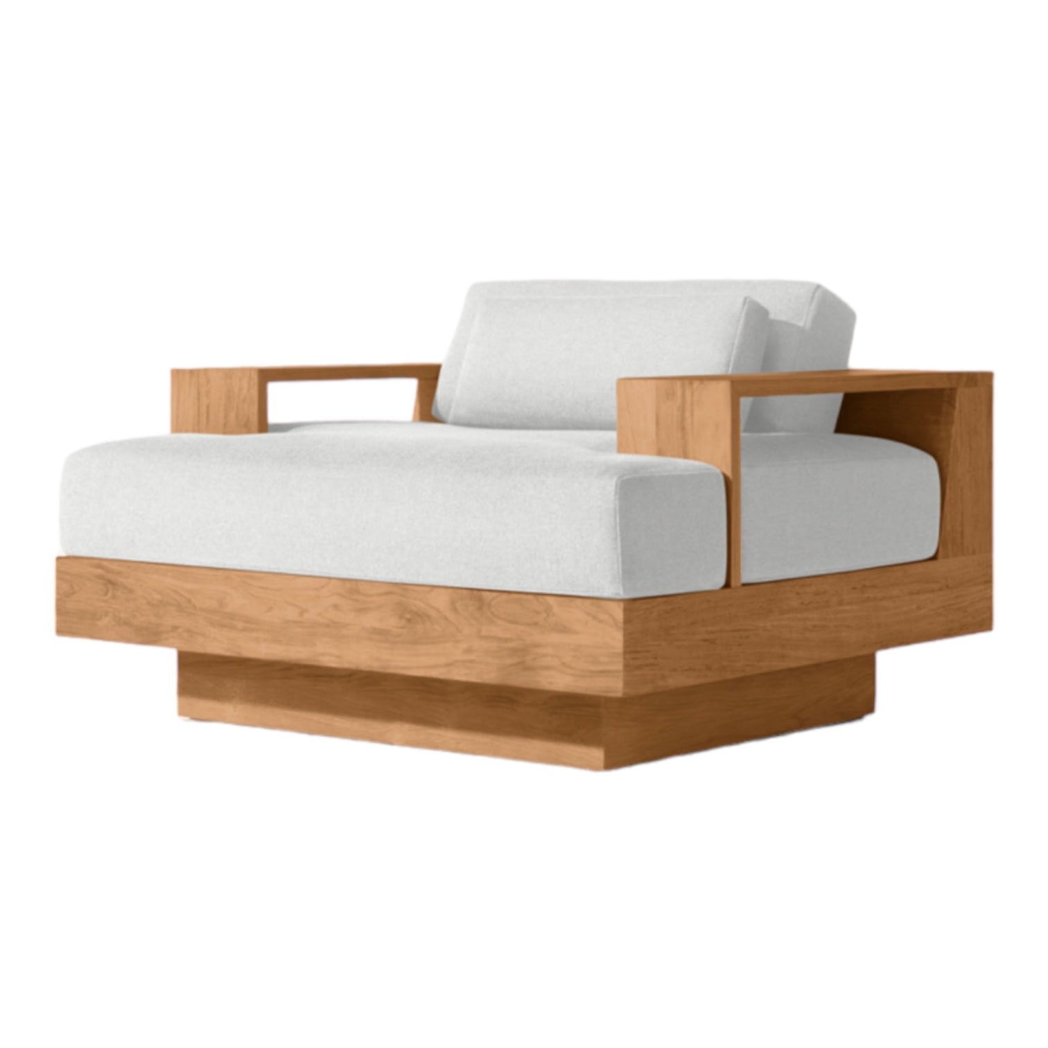 Modern Teak “La Cala” Outdoor Chair