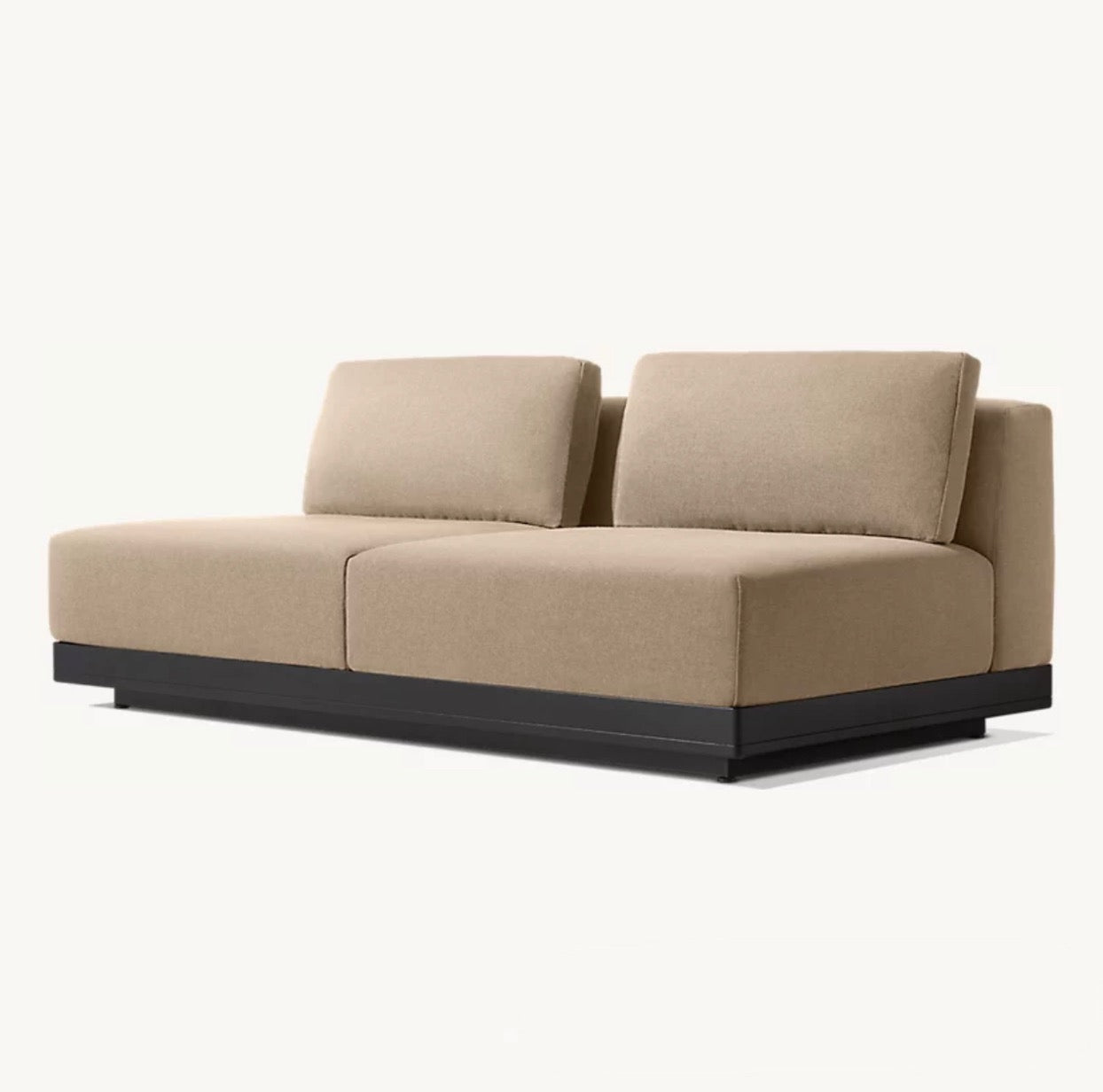 Ultra Modern “Rio” Aluminium Sofa