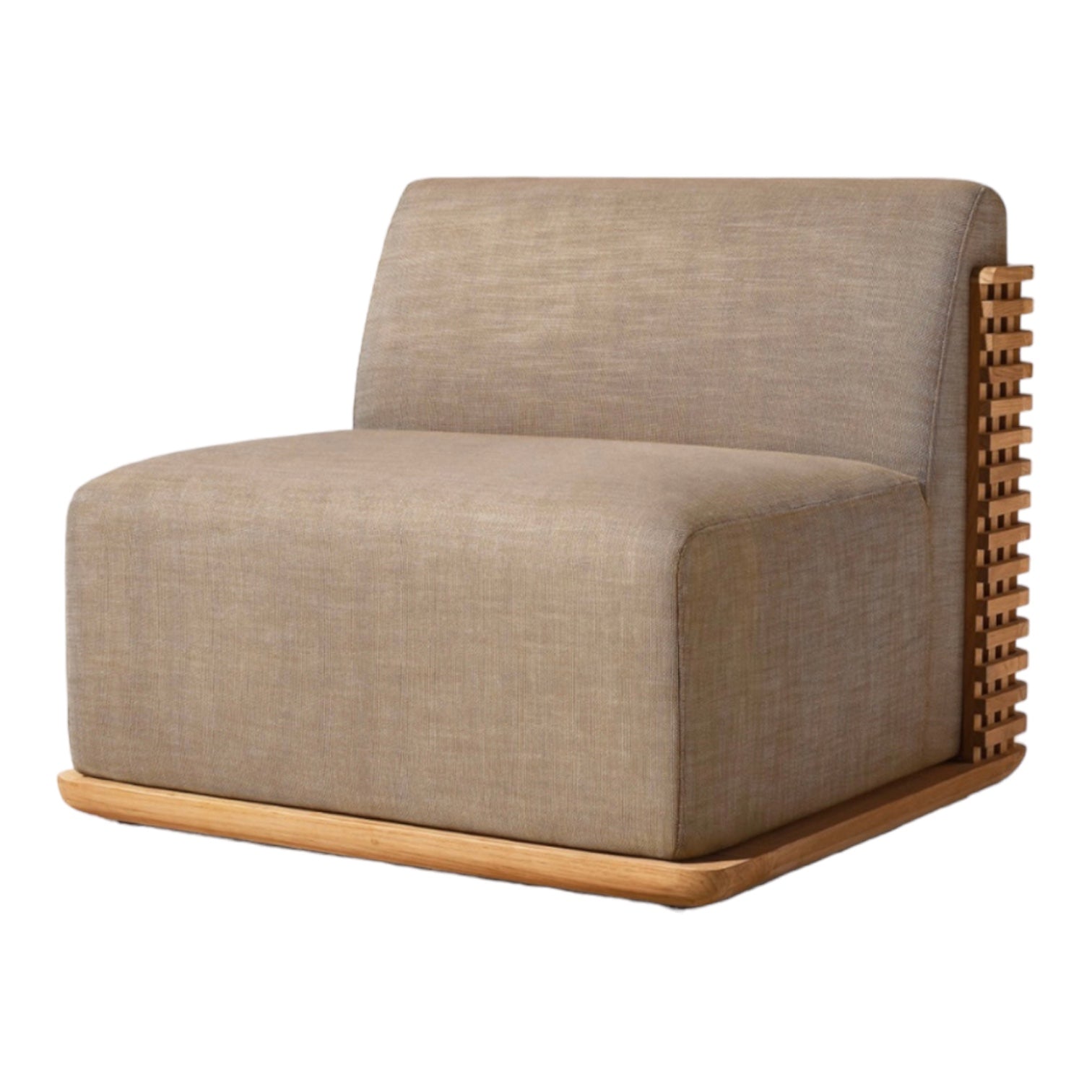 Woven Teak “Puerto” Outdoor Chair