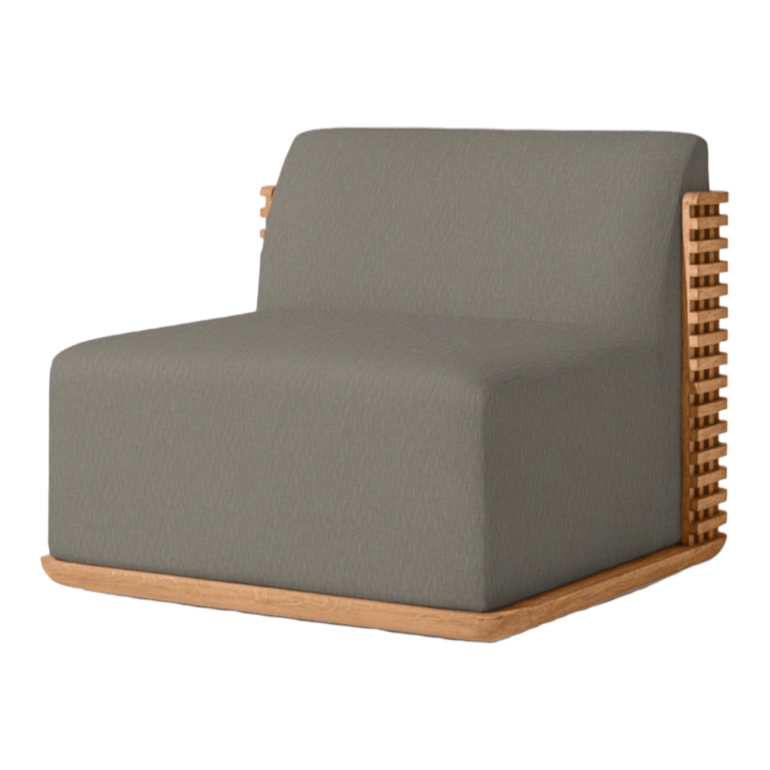 Woven Teak “Puerto” Outdoor Chair
