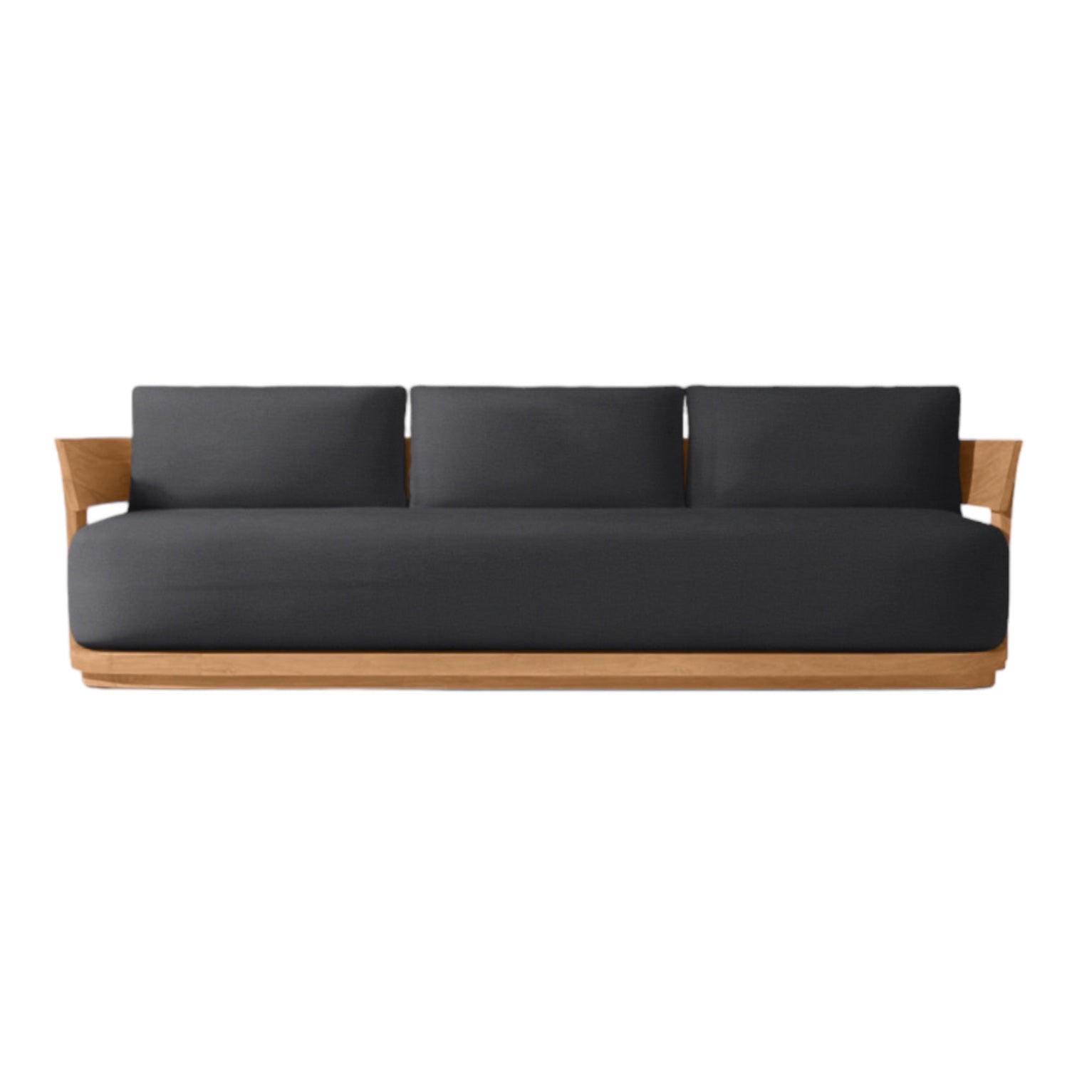 Luxury Teak “Celona” Outdoor Straight Sofa