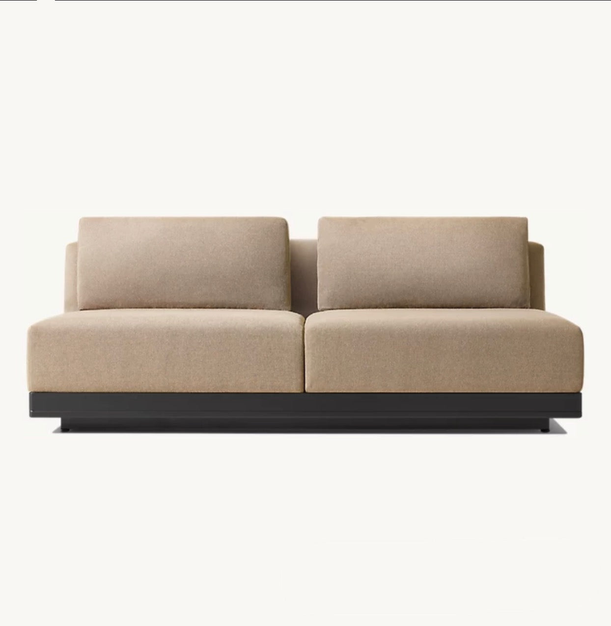 Ultra Modern “Rio” Aluminium Sofa