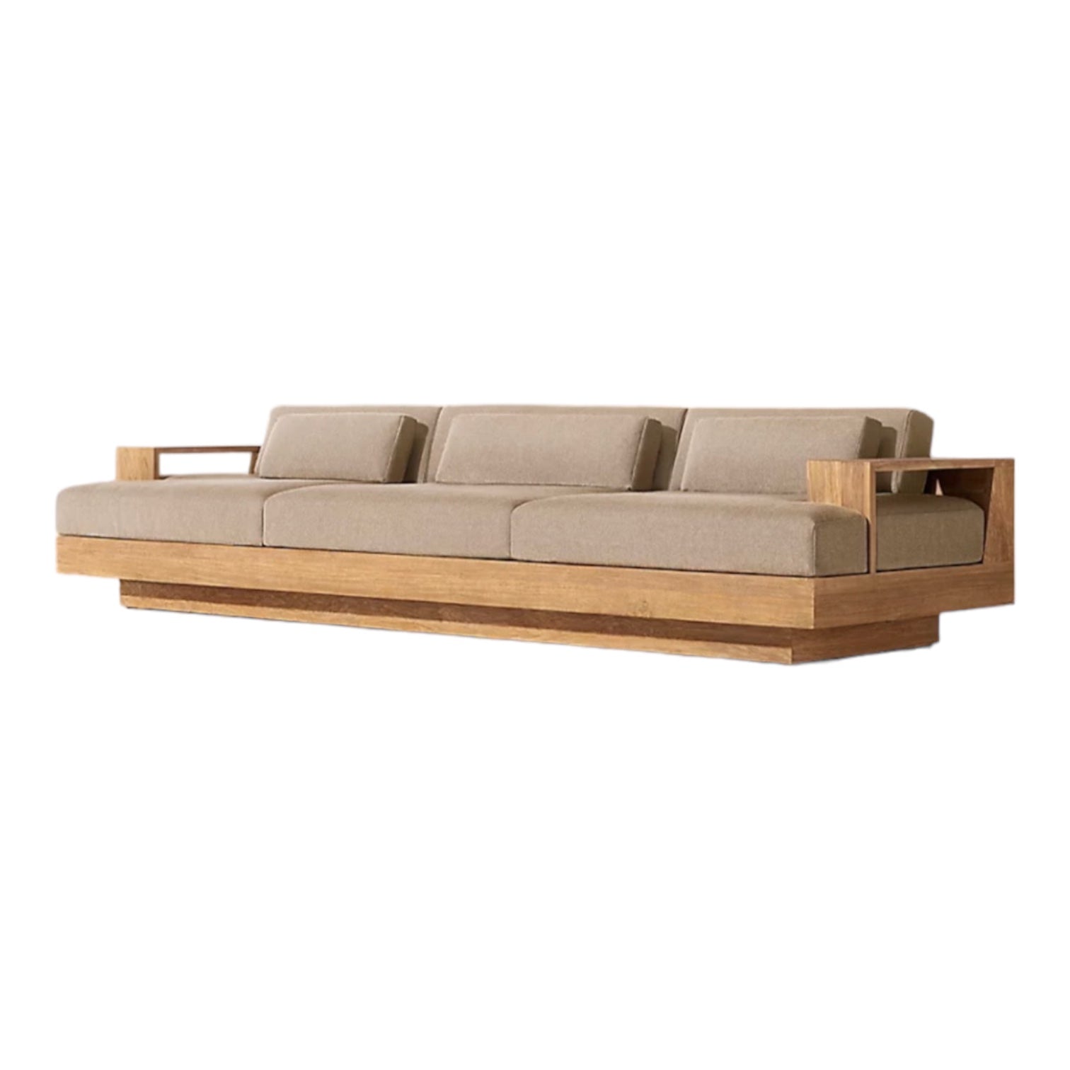 Modern Teak “La Cala” Outdoor Sofa