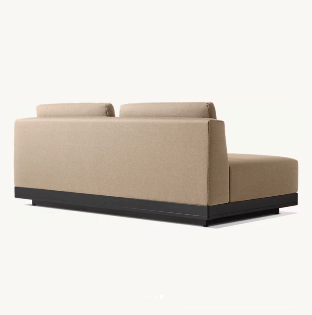 Ultra Modern “Rio” Aluminium Sofa