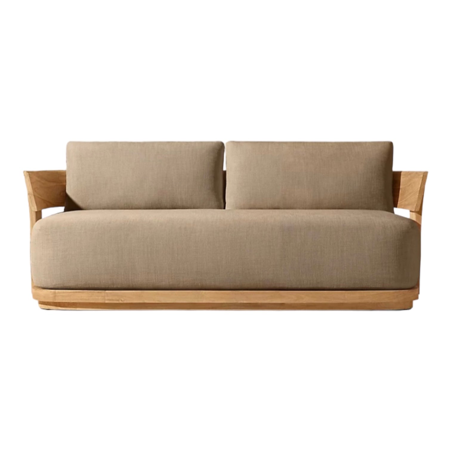 Luxury Teak “Celona” Outdoor Straight Sofa