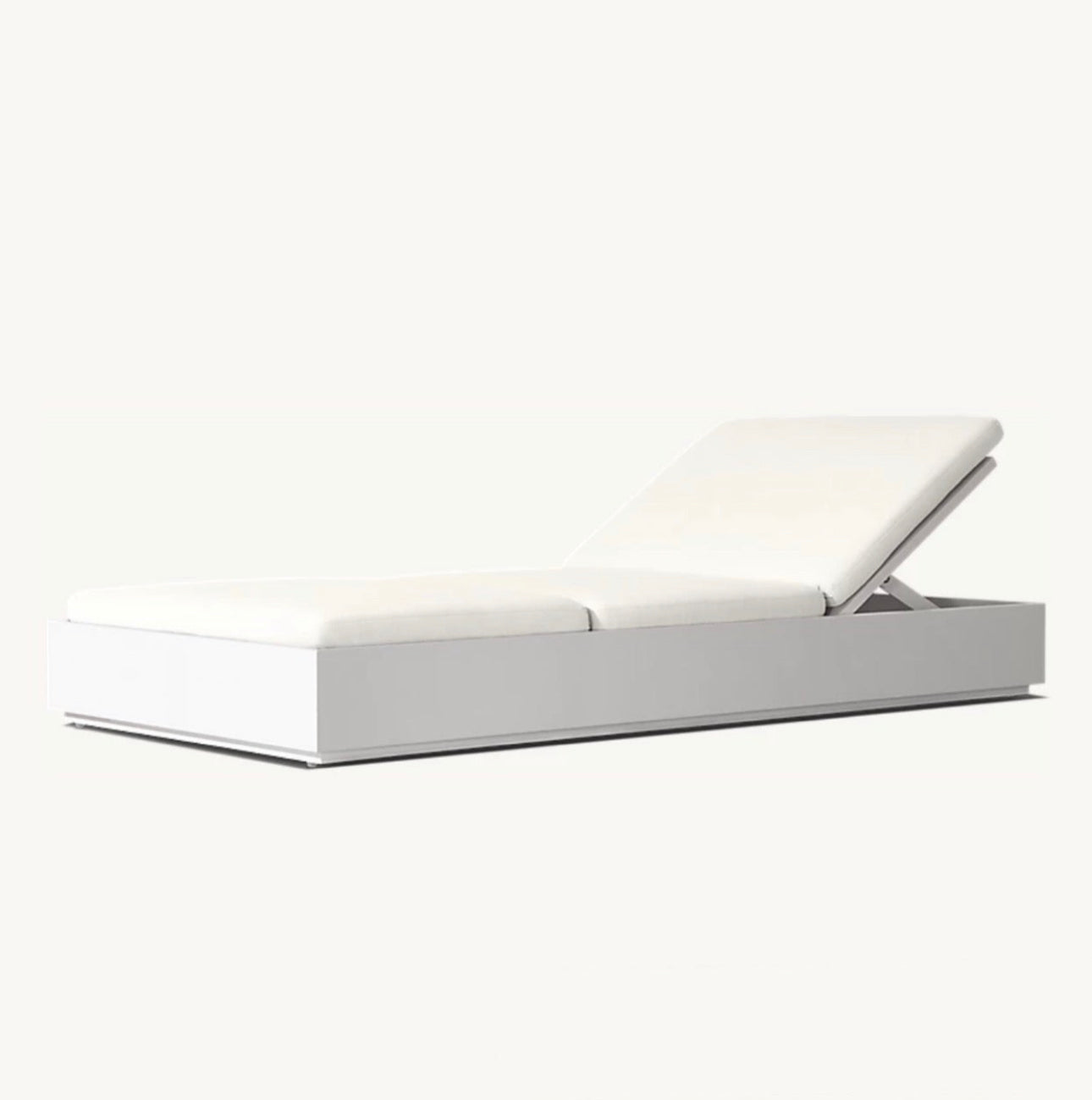 White Aluminium “Santorini” Dual Side Day Bed