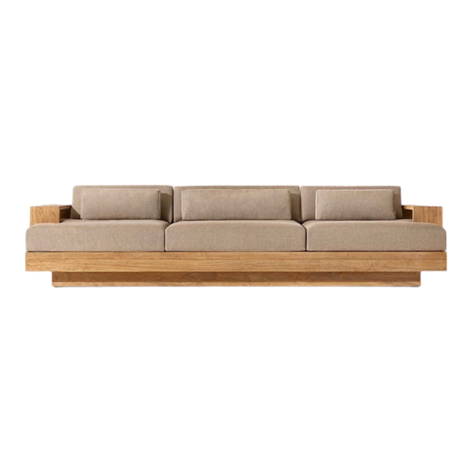 Modern Teak “La Cala” Outdoor Sofa