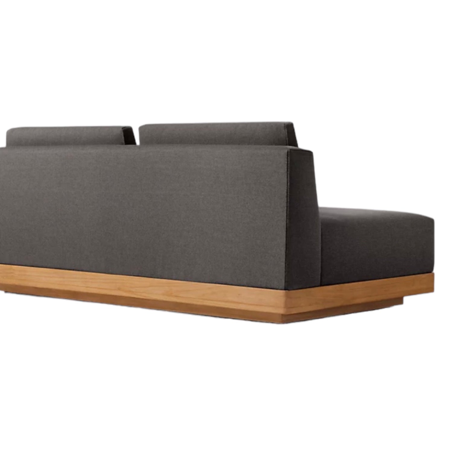 Ultra Modern Teak “Rio” Corner Sofa